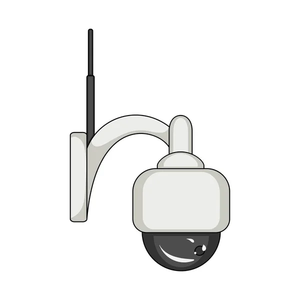 Vector design of cctv and camera icon. Set of cctv and system vector icon for stock. — Stock Vector