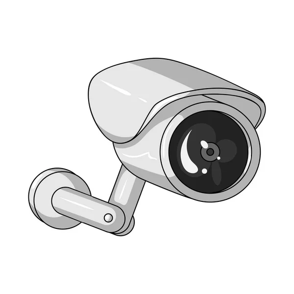 Diseño vectorial de cctv y logotipo de la cámara. Colección de cctv y sistema de ilustración de vector de stock . — Archivo Imágenes Vectoriales