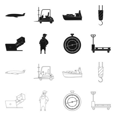 Yalıtılmış nesne mal ve kargo işareti. Ürünler ve ambar hisse senedi simgesi için web topluluğu.