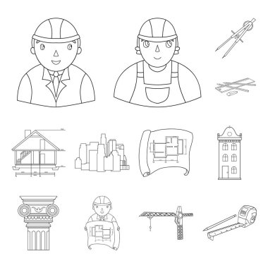 Adam, mimar, planı, çizim, vinç, kaldırma, makine, teyp, ölçü birimi, kalem, bina, sanat, Anıt, ilginç, tasarım, büro, geliştirme, proje, ihale, sanayi, Oluşturucu mimari,