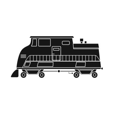 Tren ve İstasyonu simge vektör tasarımı. Tren ve bilet hisse senedi simgesi için web topluluğu.