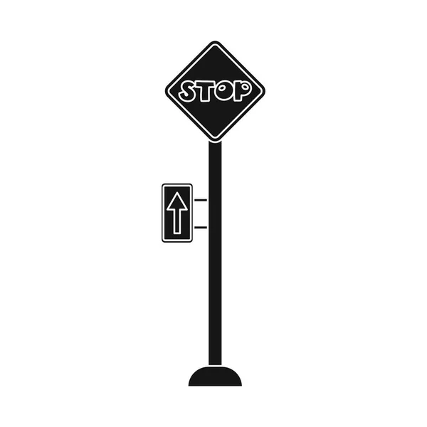 Diseño vectorial del símbolo del tren y la estación. Conjunto de tren y billete símbolo de stock para web . — Archivo Imágenes Vectoriales