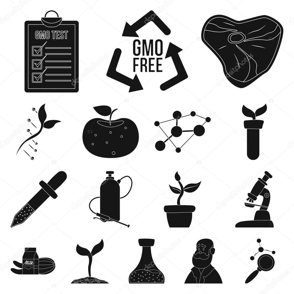 Isolated object of  and  symbol. Collection of  and  stock symbol for web.