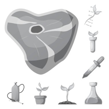 Yalıtılmış nesne ve kutsal kişilerin resmi. Koleksiyon ve hisse senedi illüstrasyon vektör.