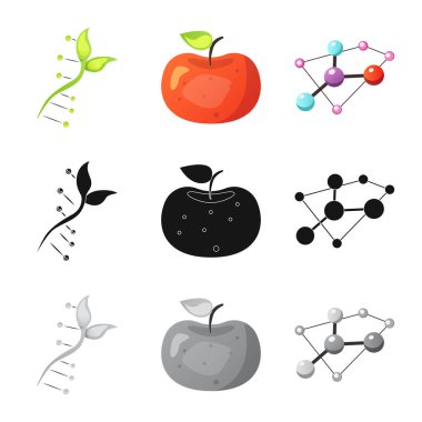 Vektör tasarımı ve sembolü. Toplama ve web için hisse senedi simgesi.