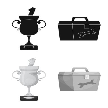 Araba ve ralli işareti yalıtılmış nesne. Araba ve yarış vektör simgesini hissenin topluluğu.