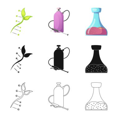 Vektör tasarımı ve logosu. Dizi ve hisse senedi vektör çizim.