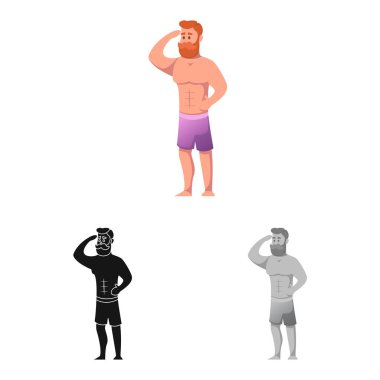 Havuzu ve yüzme logo vektör tasarımı. Web için havuz ve etkinlik hisse senedi simgesi kümesi.