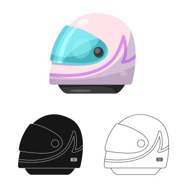 Araba ve ralli simge vektör Illustration. Hisse senedi için araba ve yarış vektör simge kümesi.