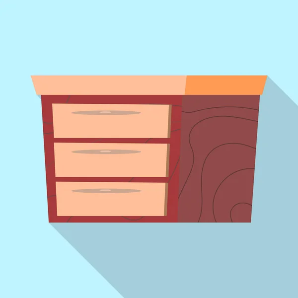 Diseño vectorial de muebles y logotipo del apartamento. Conjunto de muebles y el hogar vector de la ilustración . — Archivo Imágenes Vectoriales