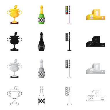 Araba ve ralli simge vektör tasarımı. Araba ve yarış hisse senedi simgesi için web topluluğu.