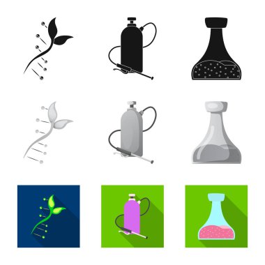 Vektör tasarımı ve logosu. Dizi ve web için hisse senedi simgesi.