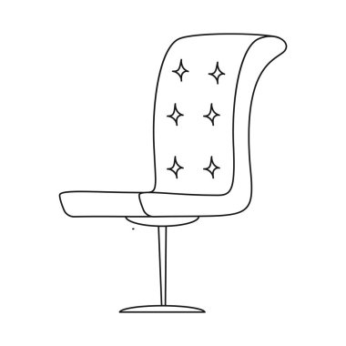 Mobilya ve daire işareti vektör tasarımı. Mobilya ve ev hisse senedi simgesi için web topluluğu.