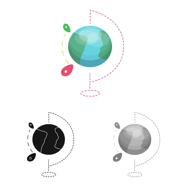 Vector ontwerp van goederen en lading pictogram. Aantal goederen en magazijn voorraad vectorillustratie. — Stockvector