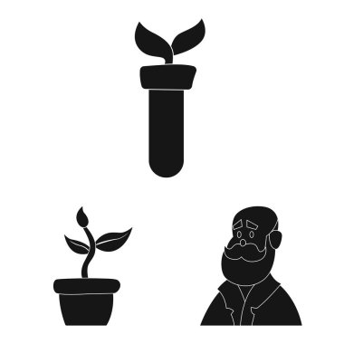 Vektör tasarımı ve sembolü. Topluluğu ve hisse senedi için vektör simgesi.