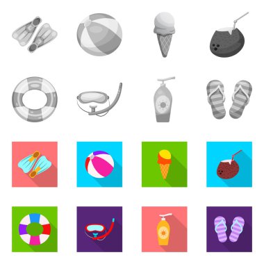 Yalıtılmış nesne havuzu ve logo yüzme. Havuzu ve etkinlik hisse senedi simgesi için web topluluğu.