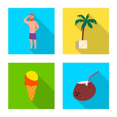 Havuzu ve yüzme logo vektör tasarımı. Hisse senedi için havuz ve etkinlik vektör simge topluluğu.