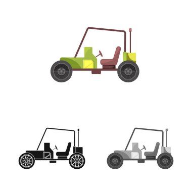 Mars ve uzay simge vektör Illustration. Mars ve gezegen hisse senedi simgesi için web topluluğu.