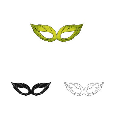 Kahraman ve maske logo vektör tasarımı. Kahraman ve süper kahraman hisse senedi simgesi için web topluluğu.