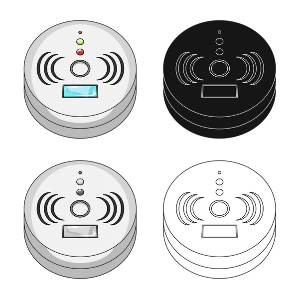 Vektor-Illustration von cctv und Kamera-Symbol. Sammlung von cctv und System-Vektor-Symbol für Aktien. — Stockvektor