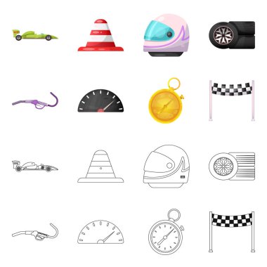 Araba ve ralli simgesi yalıtılmış nesne. Araba ve yarış hisse senedi simgesi için web topluluğu.