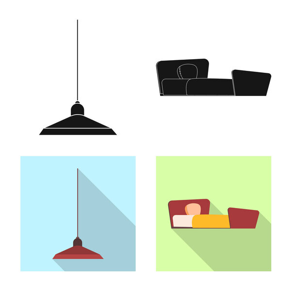 Изолированный предмет мебели и символ квартиры. Коллекция мебели и иконка домашнего вектора на складе
.