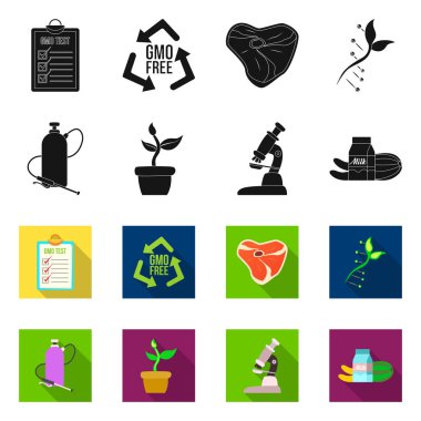 Vektör çizim ve işareti. Dizi ve hisse senedi vektör çizim.