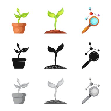 Vektör tasarımı ve sembolü. Dizi ve hisse senedi vektör çizim.