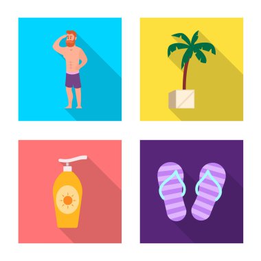 Havuzu ve yüzme simge vektör tasarımı. Hisse senedi için havuz ve etkinlik vektör simge topluluğu.