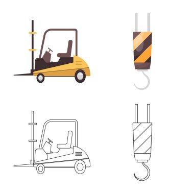 Yalıtılmış nesne mal ve kargo simgesi. Ürünler ve web için ambar hisse senedi simgesi.