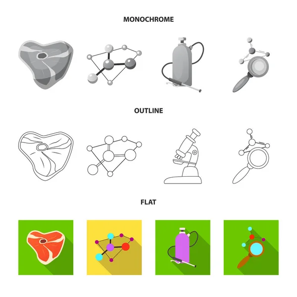 Conception vectorielle et symbole. Collecte et illustration vectorielle de stock . — Image vectorielle