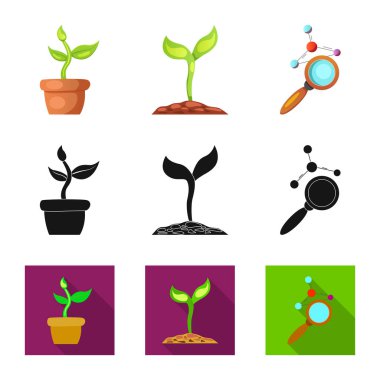 Vektör çizim ve sembolü. Dizi ve web için hisse senedi simgesi.