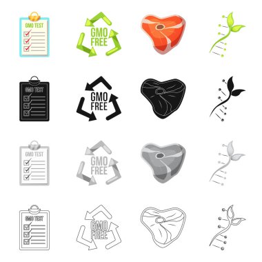 Vektör tasarımı ve logosu. Dizi ve hisse senedi vektör çizim.