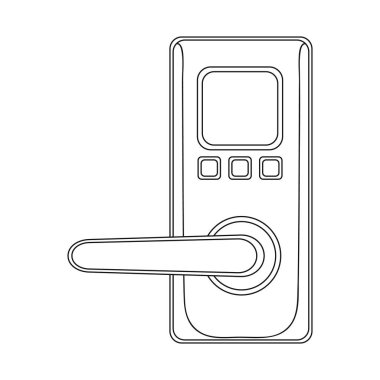 Cctv kamera simgesi vektör Illustration. Hisse senedi için cctv ve sistem vektör simge kümesi.