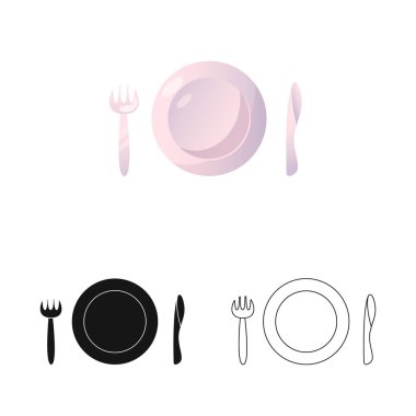 Havaalanı ve uçak simge vektör tasarımı. Hisse senedi için Havaalanı ve uçak vektör simge topluluğu.