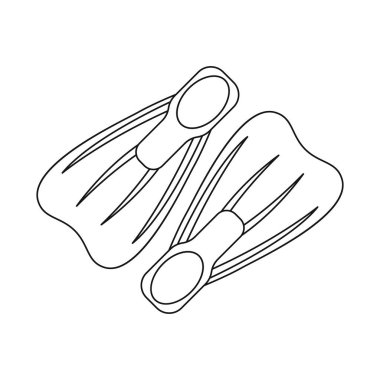 Havuzu ve yüzme simge vektör Illustration. Web için havuz ve etkinlik hisse senedi simgesi kümesi.