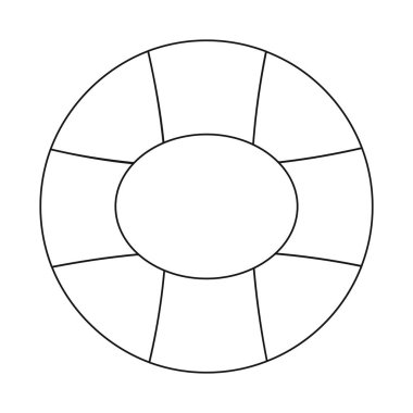 Havuzu ve yüzme simge vektör Illustration. Havuzu ve etkinlik hisse senedi simgesi için web topluluğu.