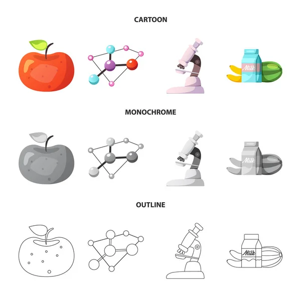 Vektorillustration von und Symbol. Sammlung und Aktiensymbol für das Web. — Stockvektor