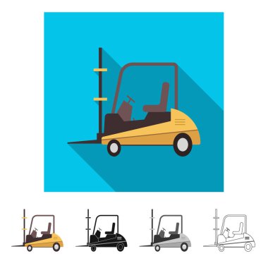 Mal ve kargo logo vektör Illustration. Ürünler ve ambar hisse senedi simgesi için web topluluğu.