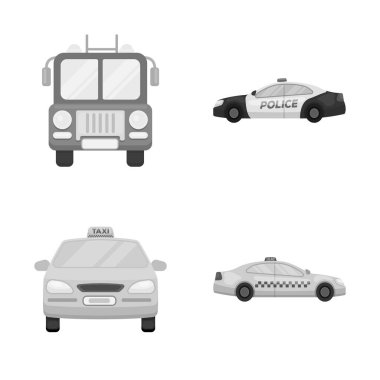 Motor ve kamyon simge vektör tasarımı. Motor ve araç hisse senedi simgesi için web topluluğu.