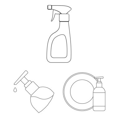 Püskürtücü ve sıvı simge vektör Illustration. Püskürtücü ve pestisit hisse senedi simgesi için web topluluğu.