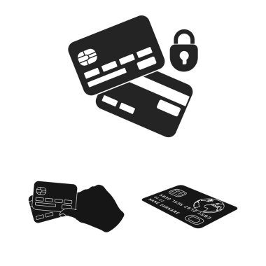 Kredi ve para sembol yalıtılmış nesne. Kredi ve satınalma hisse senedi simgesi için web topluluğu.