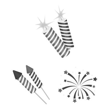 Festival ve yaz simge vektör Illustration. Festival ve tatil hisse senedi simgesi için web topluluğu.
