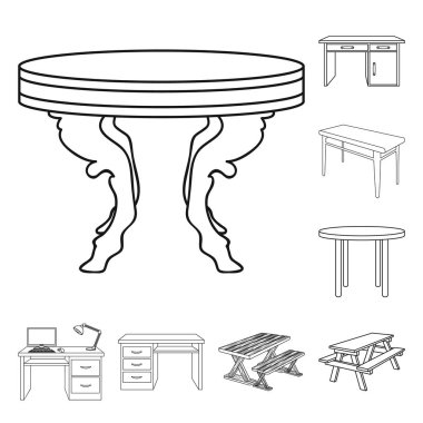 Yalıtılmış nesne ve tablo oturum açın. Dizi ve web için ahşap hisse senedi simgesi.