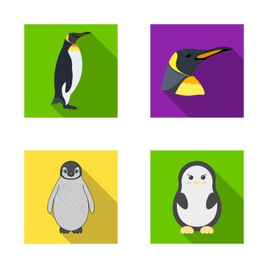 Sevimli vektör tasarımı ve kar işareti. Şirin ve mutlu hisse senedi vektör çizim topluluğu.