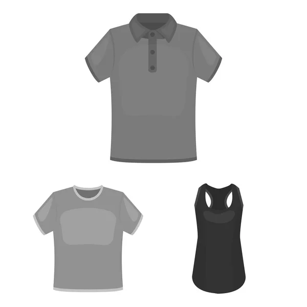 Isolado objeto de roupa e usar ícone. Coleção de roupas e símbolo de estoque curto de web . —  Vetores de Stock