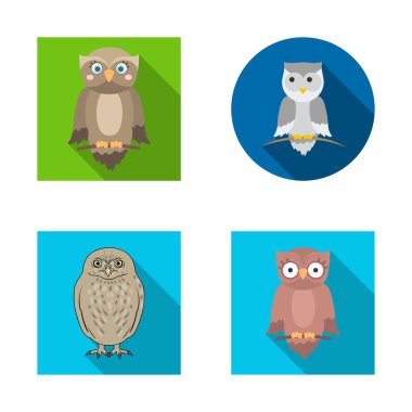 Hayvan ve dövme simge vektör Illustration. Hayvan ve vahşi hisse senedi vektör çizim topluluğu.