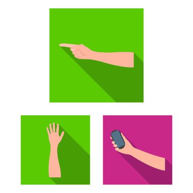 Yalıtılmış nesne ve animasyonlu sembol başparmak. Animasyon ve web için hisse senedi simgesi jest topluluğu.