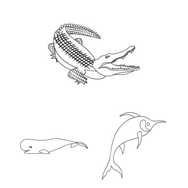 Su ve bırak simge vektör tasarımı. Su ve sıçrama hisse senedi vektör çizim.