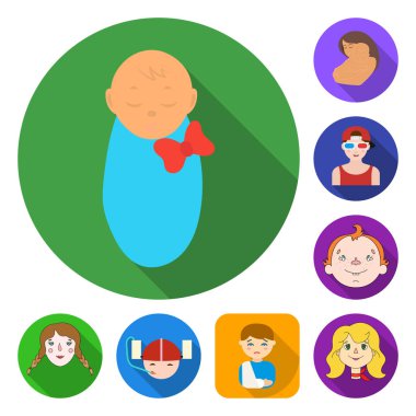 Kız ve oğlan işaret yalıtılmış nesne. Kız ve okul hisse senedi simgesi için web topluluğu.